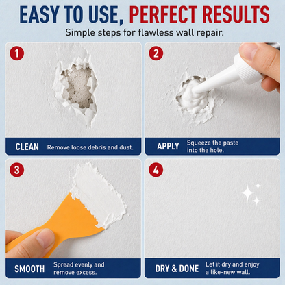 Fixora Wall Mending Agent – Quick Crack & Hole Repair Paste